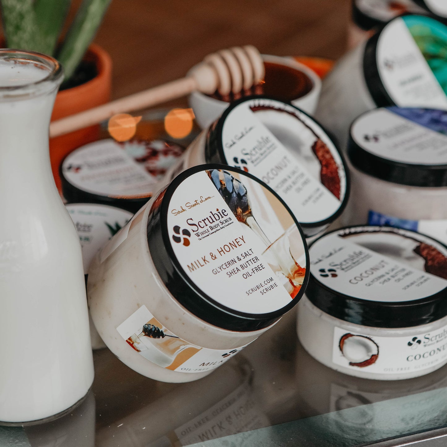 Whole Body Emulsified Salt Scrubs